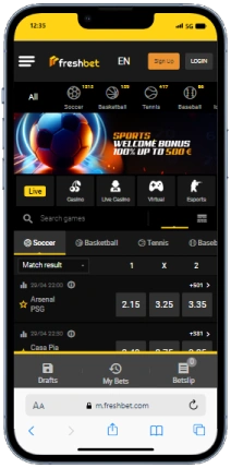 freshbet mobile app