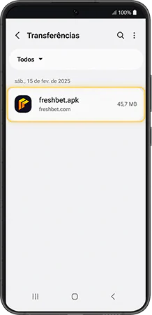 Ficheiro Freshbet APK